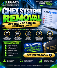 Chex System Removal